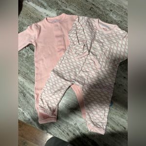 Simply magnetic me organic cotton coveralls NWOT